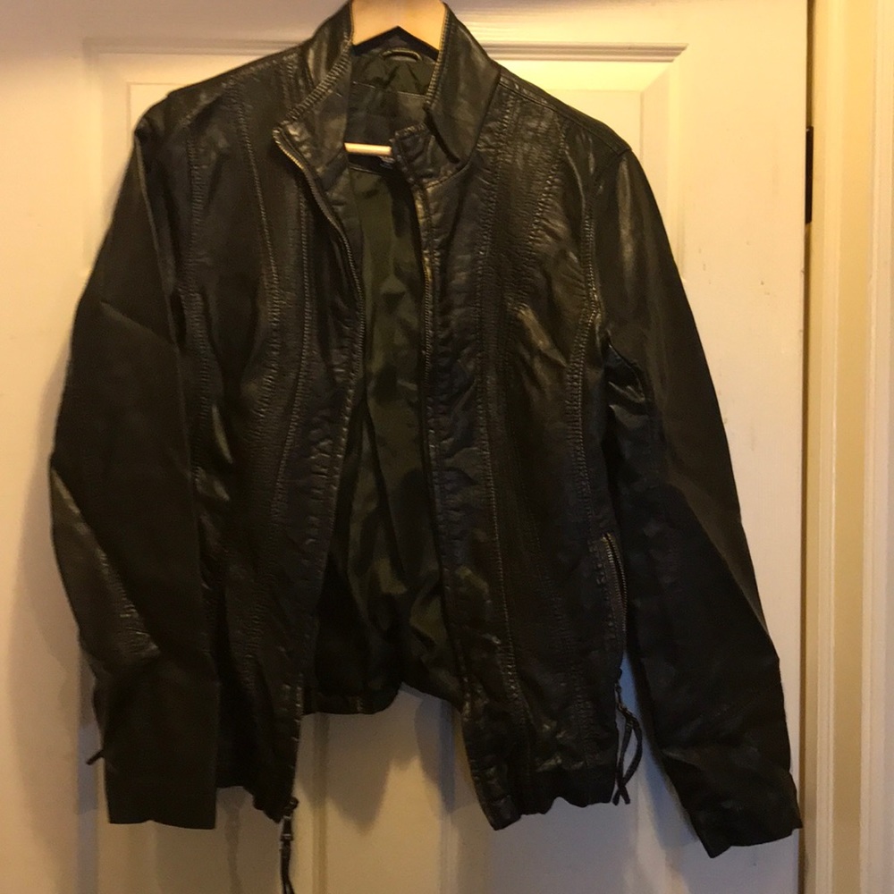 Leather jacket